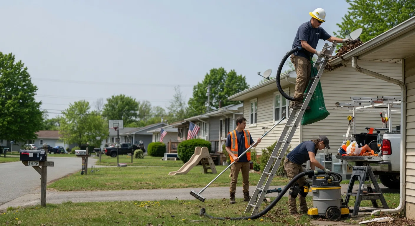 Gutter Installation in Sandoval, IL near me